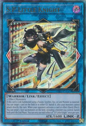 S:P Little Knight (PUR) (RA03-EN049) - Quarter Century Bonanza 1st Edition