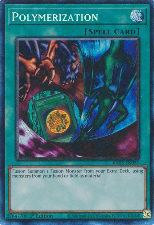 Polymerization (Alternate Art) (CR) [RA03-EN051] Prismatic Collector's Rare | The CG Realm