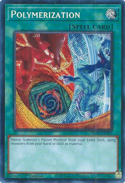 Polymerization (Secret Rare) [RA03-EN051] Secret Rare | The CG Realm