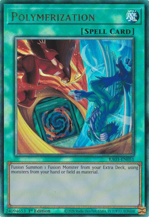 Polymerization (UTR) [RA03-EN051] Prismatic Ultimate Rare | The CG Realm