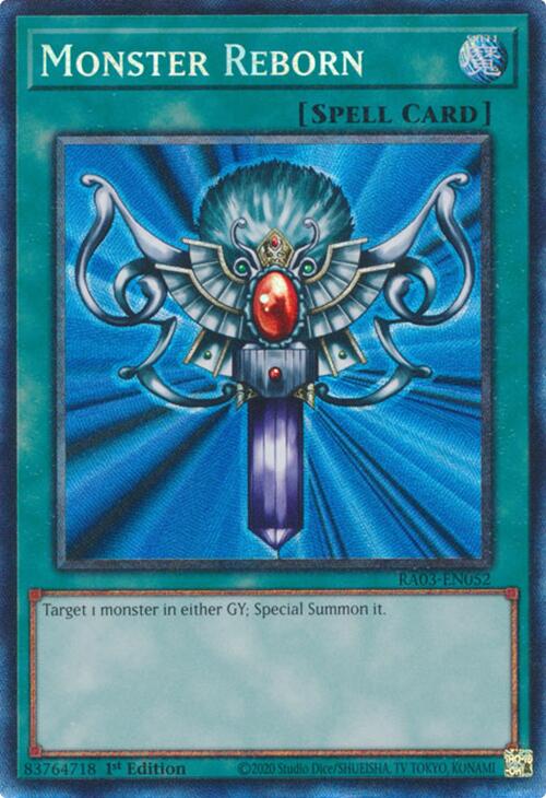 Monster Reborn (CR) [RA03-EN052] Prismatic Collector's Rare | The CG Realm