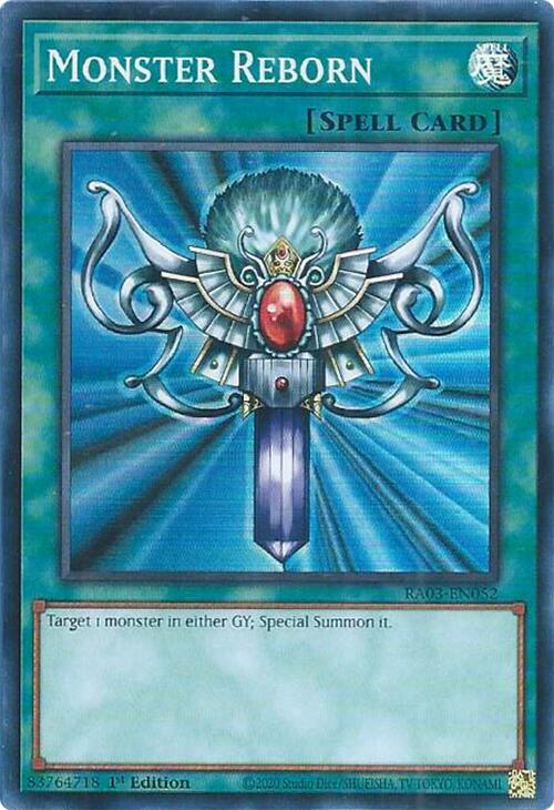 Monster Reborn [RA03-EN052] Super Rare | The CG Realm