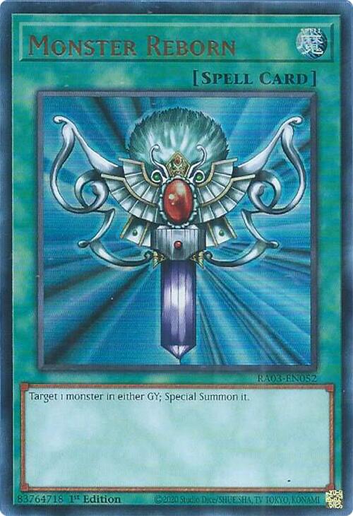 Monster Reborn (UR) [RA03-EN052] Ultra Rare | The CG Realm