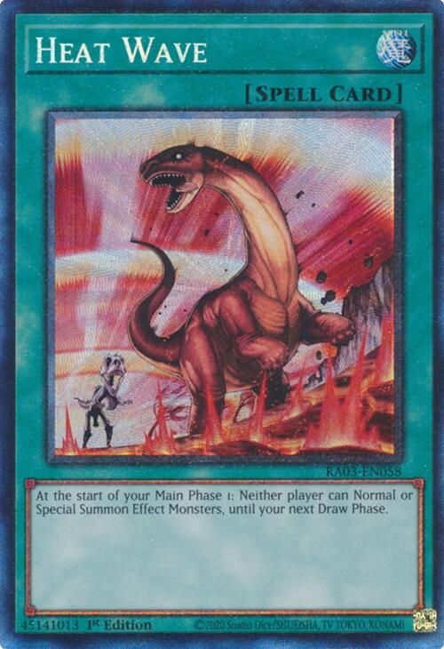 Heat Wave (CR) [RA03-EN058] Prismatic Collector's Rare | The CG Realm
