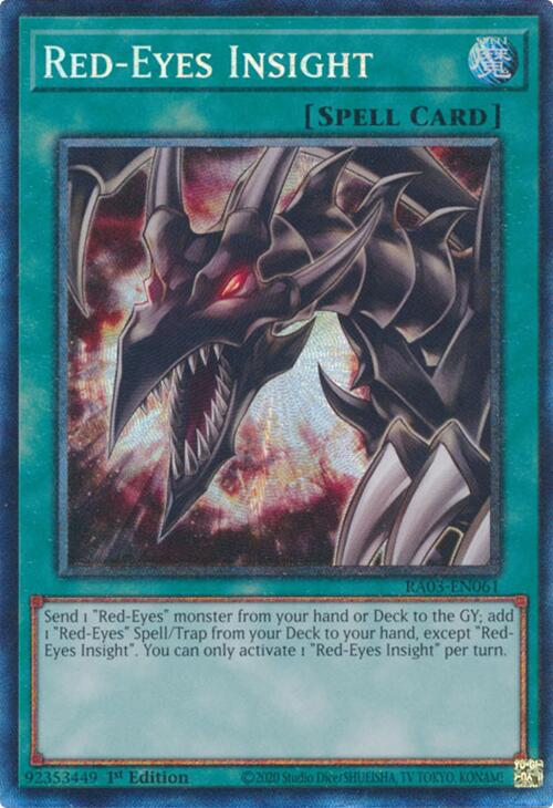 Red-Eyes Insight (CR) [RA03-EN061] Prismatic Collector's Rare | The CG Realm