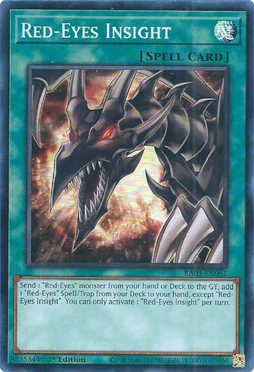 Red-Eyes Insight [RA03-EN061] Super Rare | The CG Realm