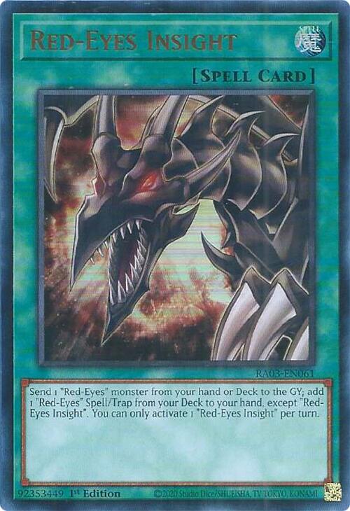 Red-Eyes Insight (UR) [RA03-EN061] Ultra Rare | The CG Realm