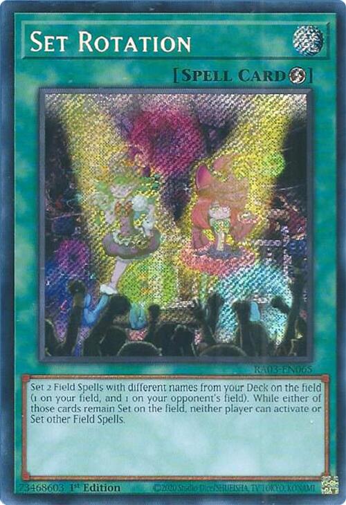 Set Rotation (Secret Rare) [RA03-EN065] Secret Rare | The CG Realm