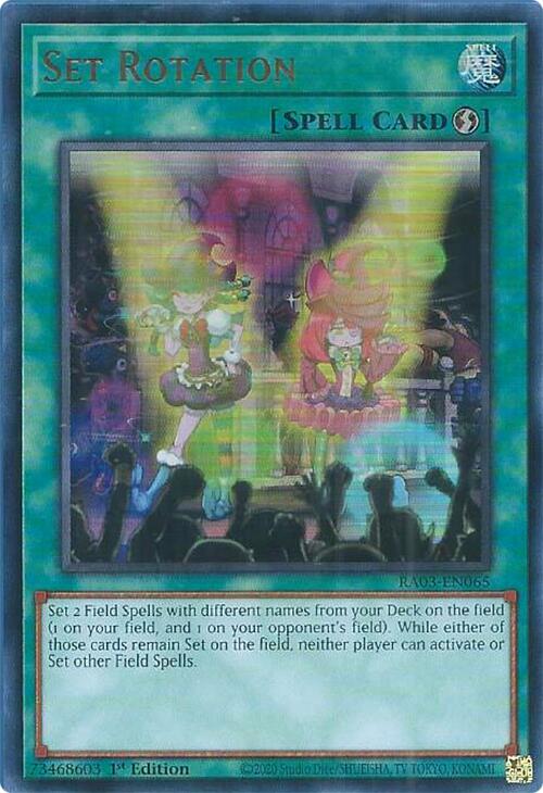 Set Rotation (UR) [RA03-EN065] Ultra Rare | The CG Realm