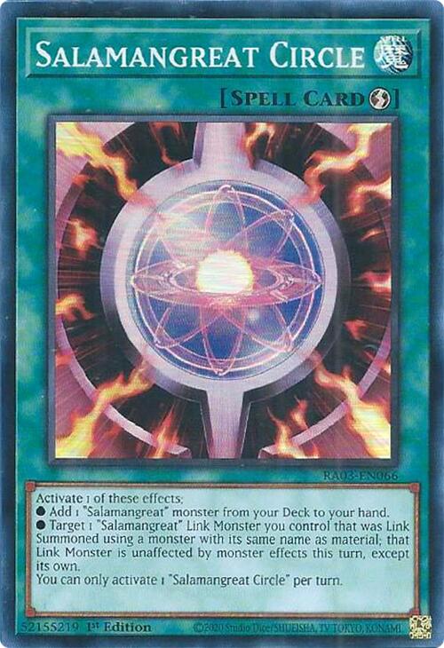 Salamangreat Circle [RA03-EN066] Super Rare | The CG Realm