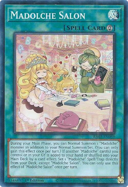 Madolche Salon [RA03-EN069] Super Rare | The CG Realm