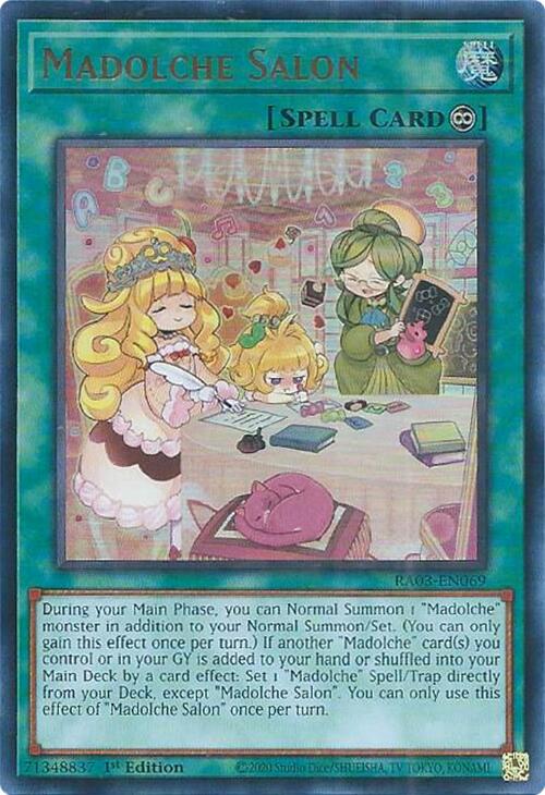 Madolche Salon (UR) [RA03-EN069] Ultra Rare | The CG Realm