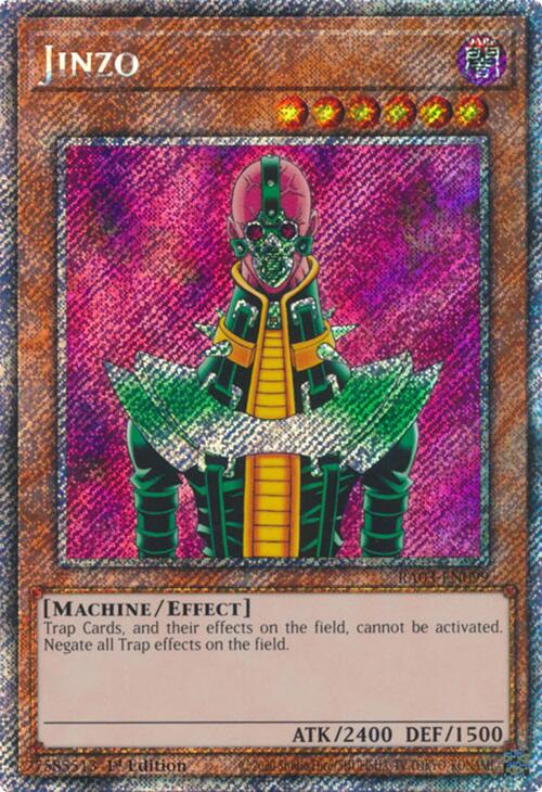 Jinzo (Platinum Secret Rare) [RA03-EN099] Platinum Secret Rare | The CG Realm