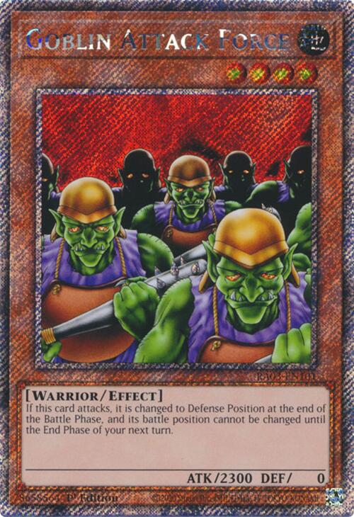 Goblin Attack Force (Platinum Secret Rare) [RA03-EN101] Platinum Secret Rare | The CG Realm