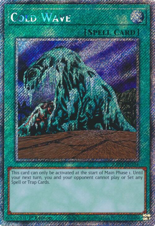 Cold Wave (Platinum Secret Rare) [RA03-EN104] Platinum Secret Rare | The CG Realm