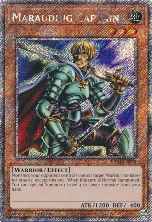 Marauding Captain (Platinum Secret Rare) [RA03-EN118] Platinum Secret Rare | The CG Realm
