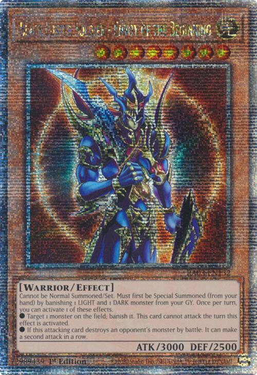 Black Luster Soldier - Envoy of the Beginning (Quarter Century Secret Rare) [RA03-EN132] Quarter Century Secret Rare | The CG Realm