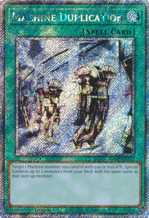 Machine Duplication (Platinum Secret Rare) [RA03-EN145] Platinum Secret Rare | The CG Realm