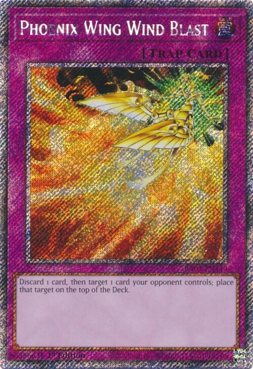 Phoenix Wing Wind Blast (Platinum Secret Rare) [RA03-EN149] Platinum Secret Rare | The CG Realm