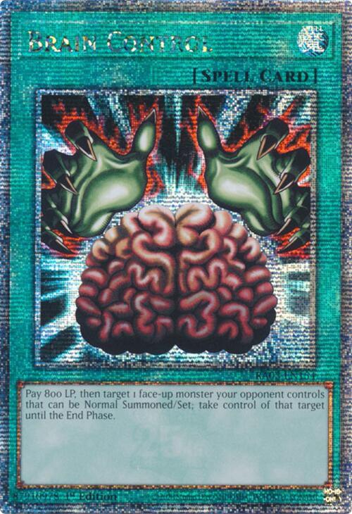 Brain Control (Quarter Century Secret Rare) [RA03-EN154] Quarter Century Secret Rare | The CG Realm