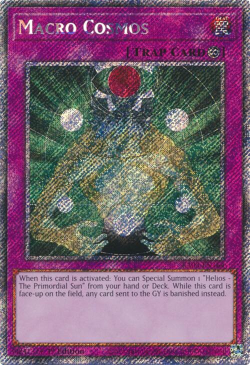Macro Cosmos (Platinum Secret Rare) [RA03-EN164] Platinum Secret Rare | The CG Realm