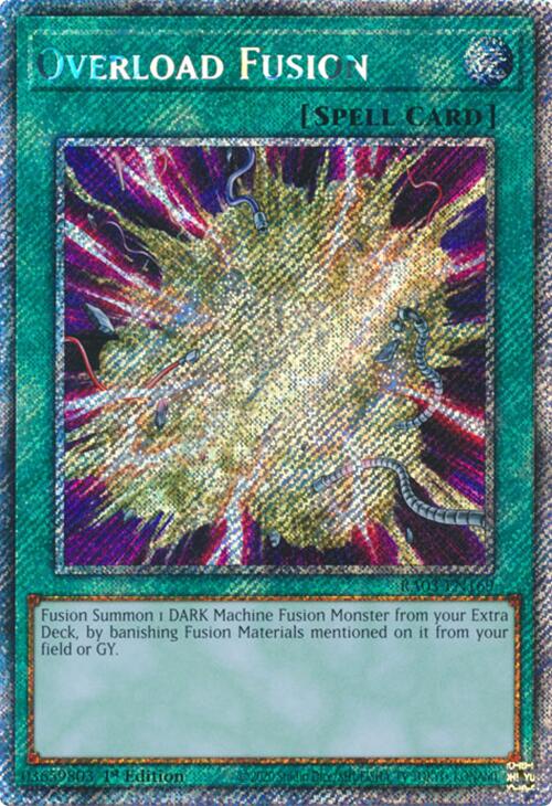 Overload Fusion (Platinum Secret Rare) [RA03-EN169] Platinum Secret Rare | The CG Realm