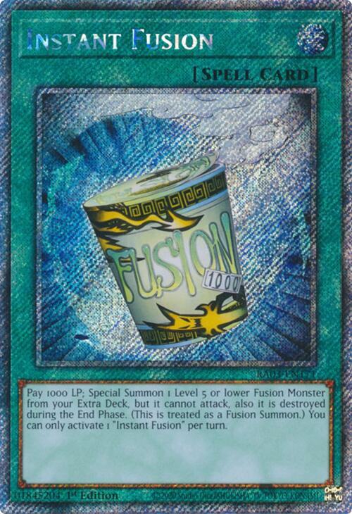 Instant Fusion (Platinum Secret Rare) [RA03-EN171] Platinum Secret Rare | The CG Realm