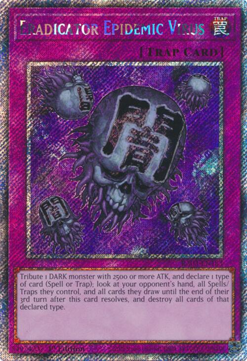 Eradicator Epidemic Virus (Platinum Secret Rare) [RA03-EN183] Platinum Secret Rare | The CG Realm