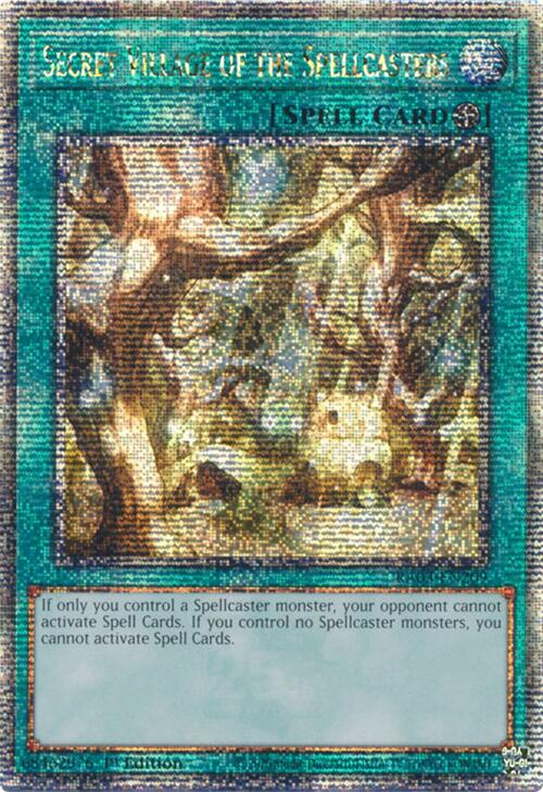 Secret Village of the Spellcasters (Quarter Century Secret Rare) [RA03-EN209] Quarter Century Secret Rare | The CG Realm