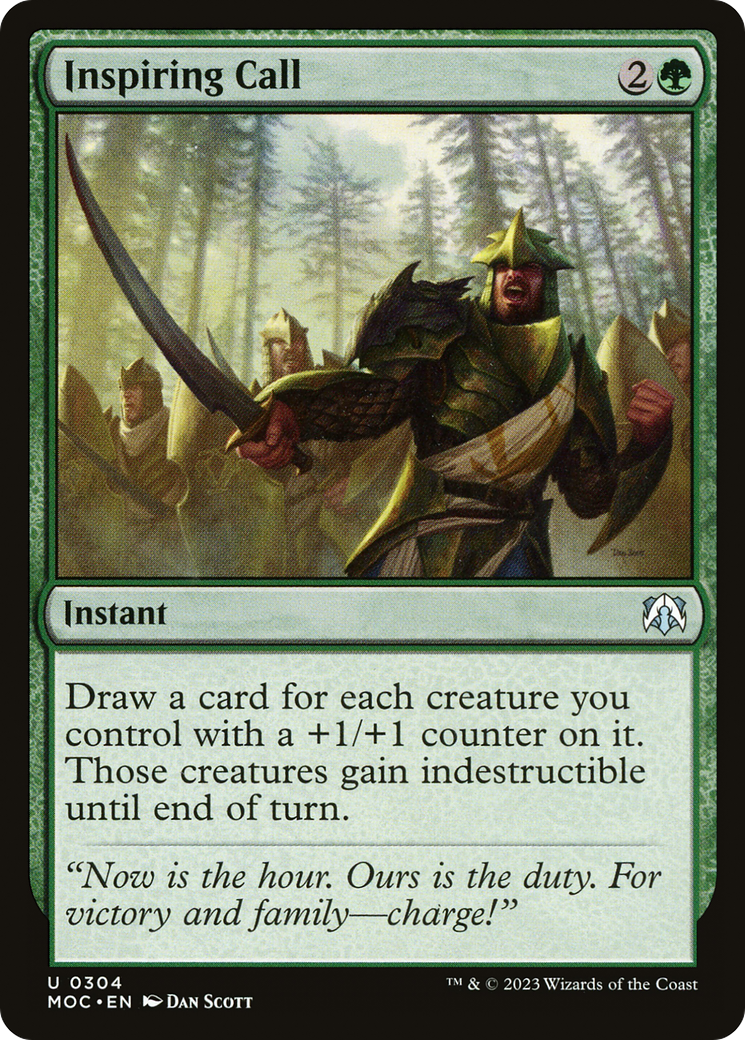 Inspiring Call [March of the Machine Commander] | The CG Realm