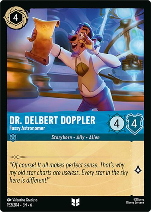 Dr. Delbert Doppler - Fussy Astronomer (152/204) [Azurite Sea] | The CG Realm
