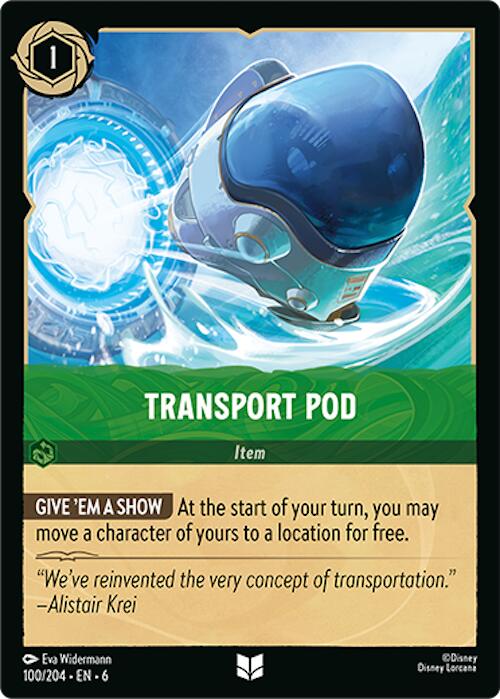 Transport Pod (100/204) [Azurite Sea] | The CG Realm