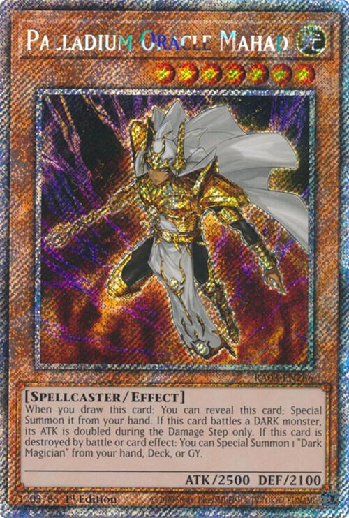 Palladium Oracle Mahad (Platinum Secret Rare) [RA03-EN266] Platinum Secret Rare | The CG Realm