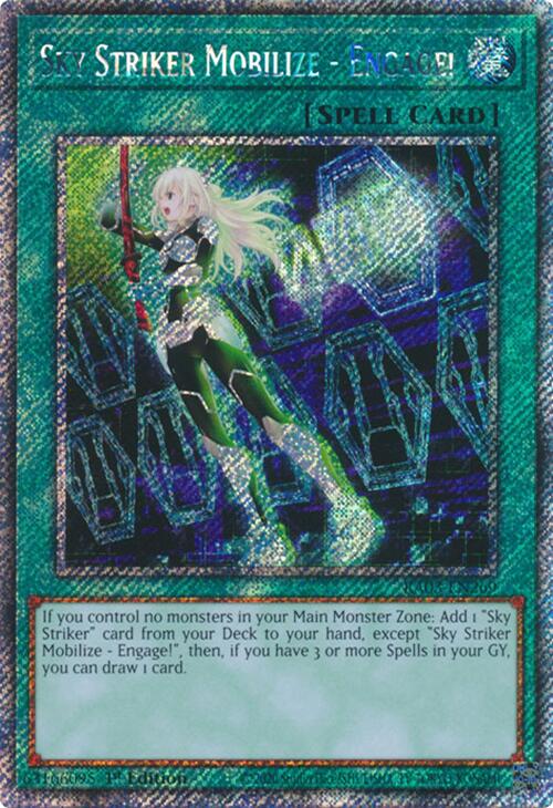 Sky Striker Mobilize - Engage! (Platinum Secret Rare) [RA03-EN269] Platinum Secret Rare | The CG Realm