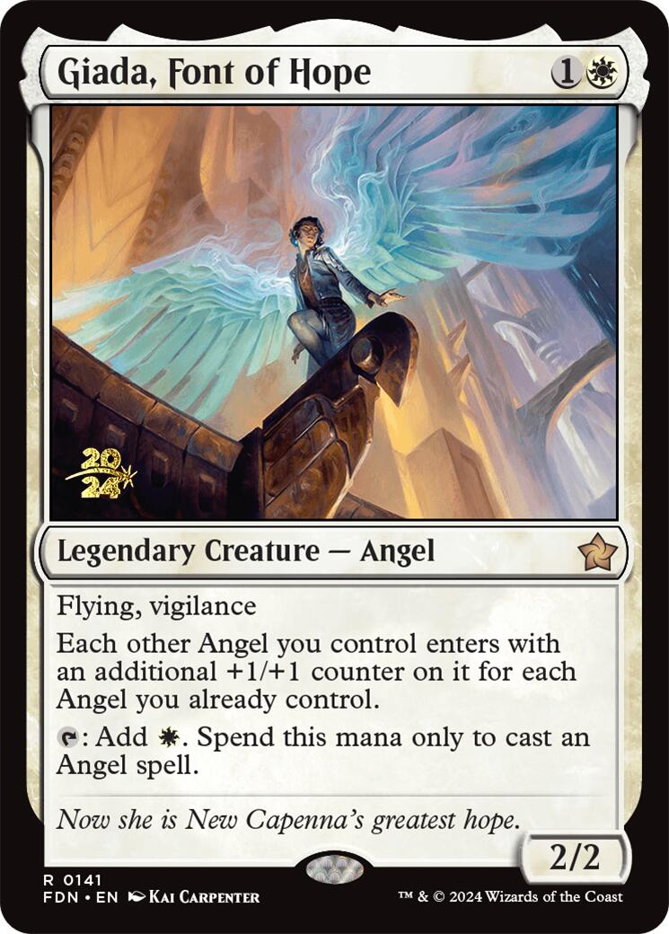 Giada, Font of Hope [Foundations Prerelease Promos] | The CG Realm