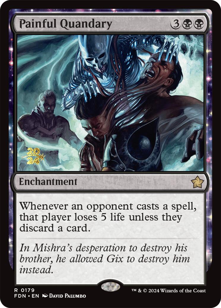 Painful Quandary [Foundations Prerelease Promos] | The CG Realm