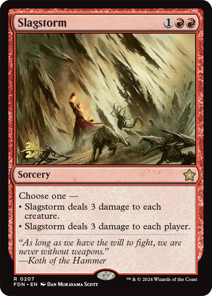 Slagstorm [Foundations Prerelease Promos] | The CG Realm