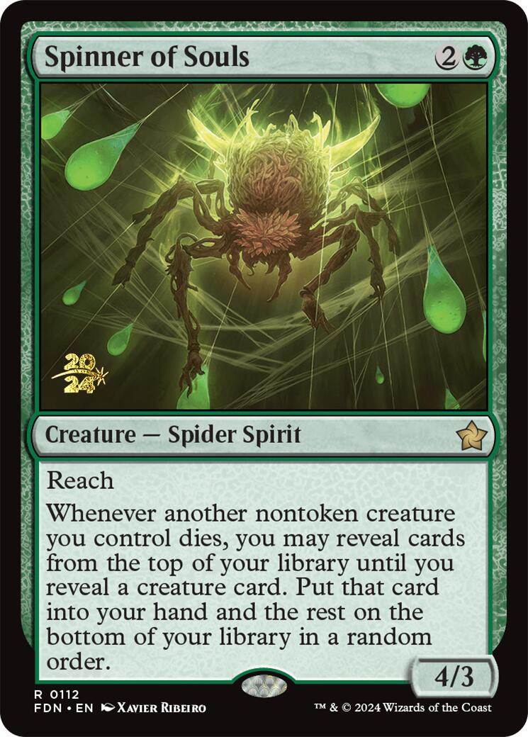 Spinner of Souls [Foundations Prerelease Promos] | The CG Realm