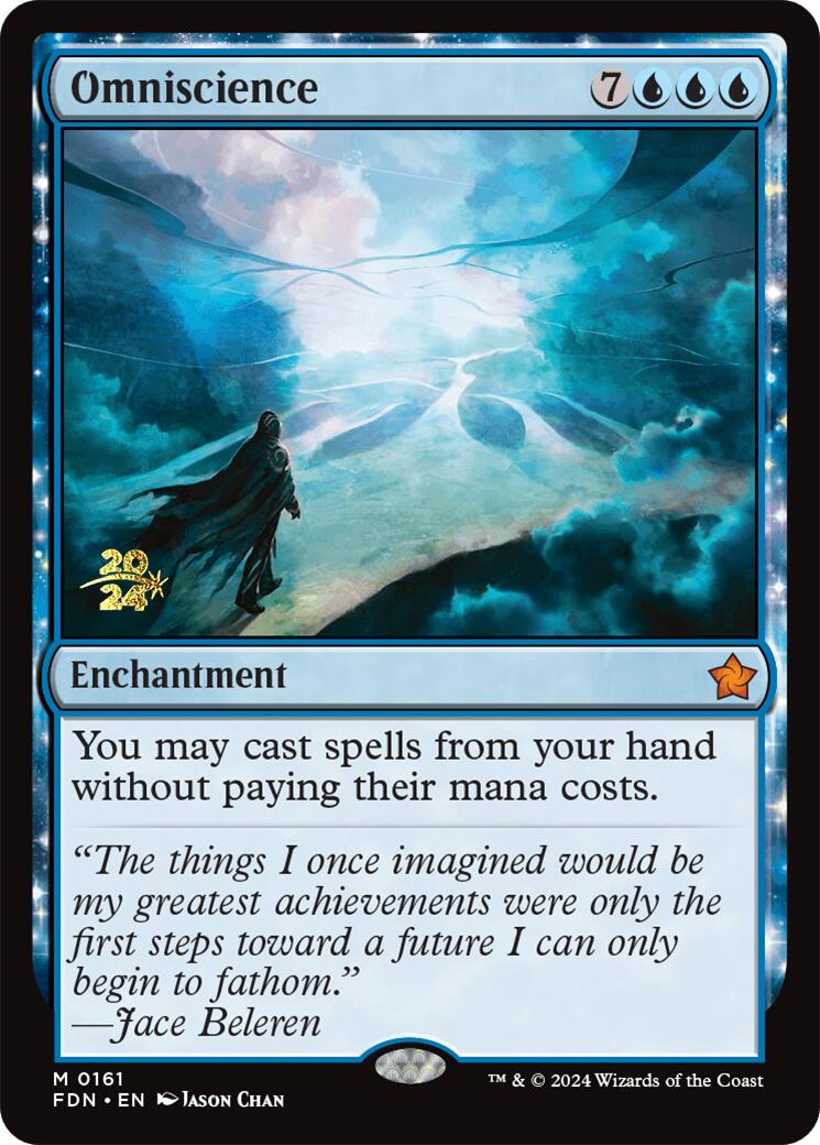 Omniscience [Foundations Prerelease Promos] | The CG Realm