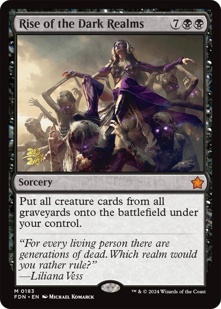 Rise of the Dark Realms [Foundations Prerelease Promos] | The CG Realm