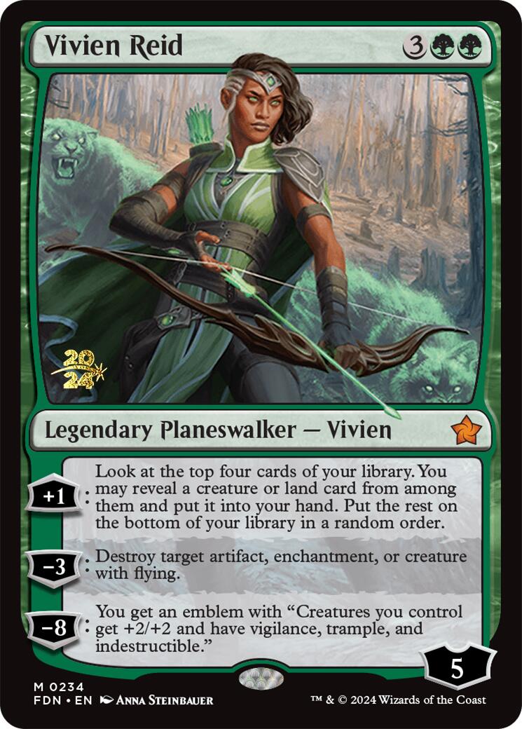 Vivien Reid [Foundations Prerelease Promos] | The CG Realm