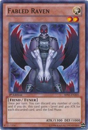 Fabled Raven (BP01-EN205) - Battle Pack: Epic Dawn Unlimited