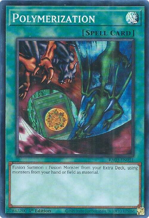 Polymerization (Alternate Art) [RA03-EN051] Super Rare | The CG Realm