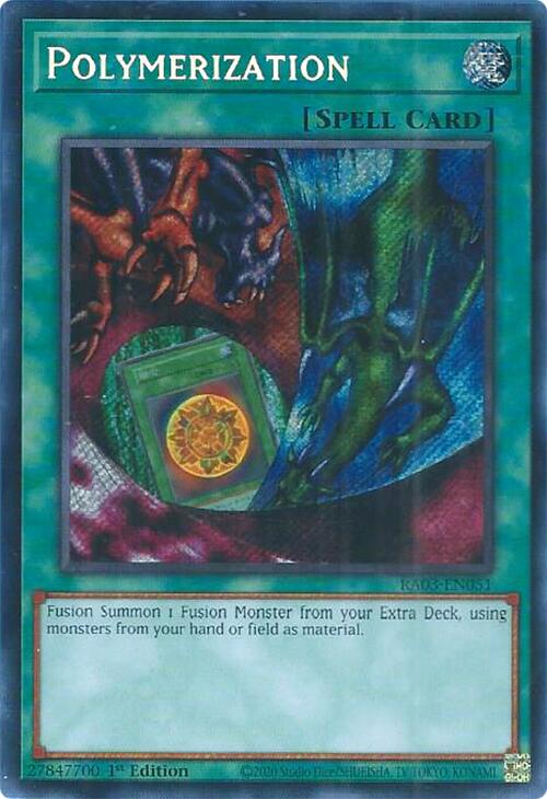 Polymerization (Alternate Art) (Secret Rare) [RA03-EN051] Secret Rare | The CG Realm