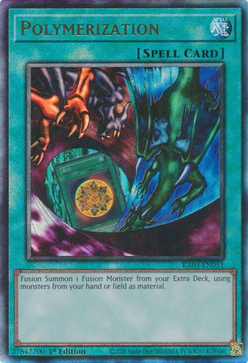 Polymerization (Alternate Art) (PUR) [RA03-EN051] Prismatic Ultimate Rare | The CG Realm