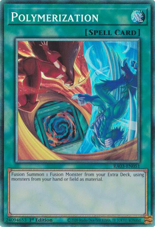Polymerization (B) (HERO Art) (PCR) [RA03-EN051] Prismatic Collector's Rare | The CG Realm