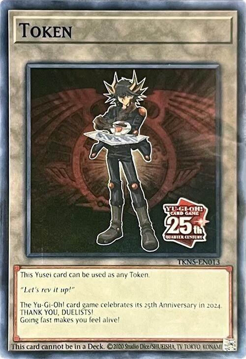 Token: Yusei [TKN5-EN013] Super Rare | The CG Realm
