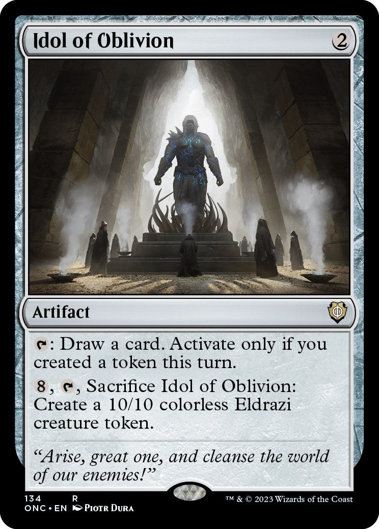Idol of Oblivion [Phyrexia: All Will Be One Commander] | The CG Realm
