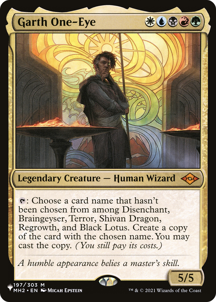 Garth One-Eye [The List] | The CG Realm