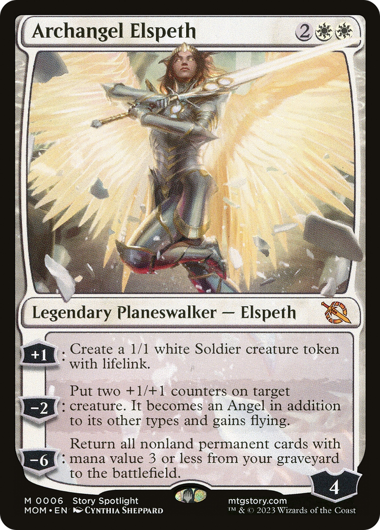 Archangel Elspeth [March of the Machine] | The CG Realm